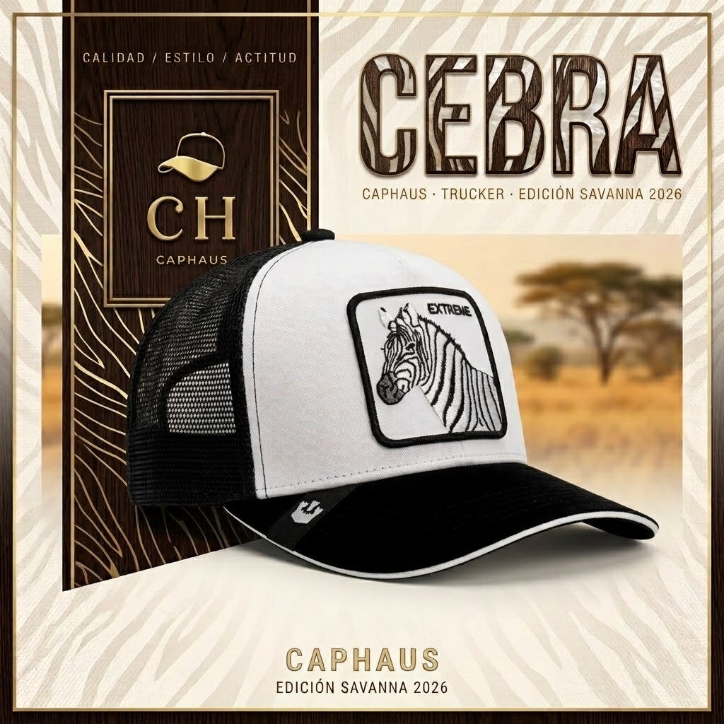 GORRA CEBRA EDICION SAVANNA 2026