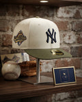 GORRA NY BLANCA VERDE DISEÑO CAPHAUS