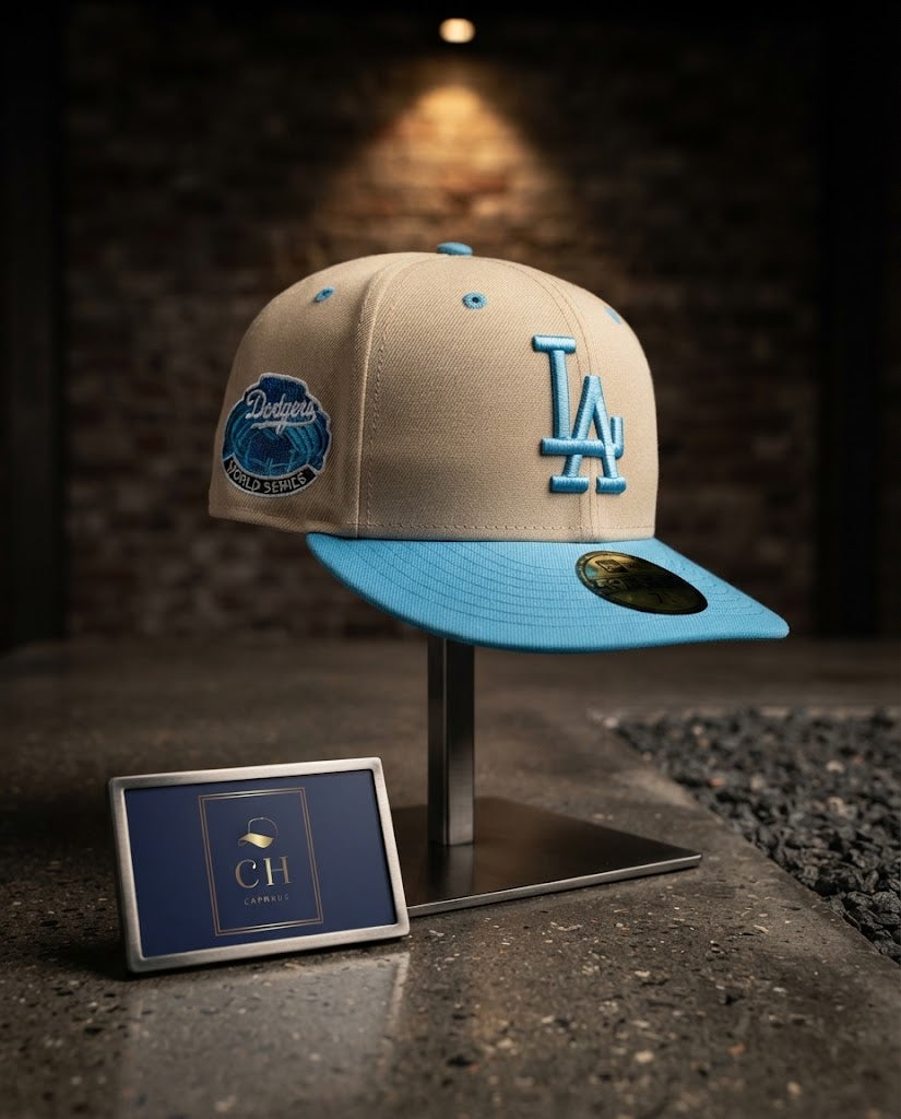 GORRA LA DODGERS BEIGE
